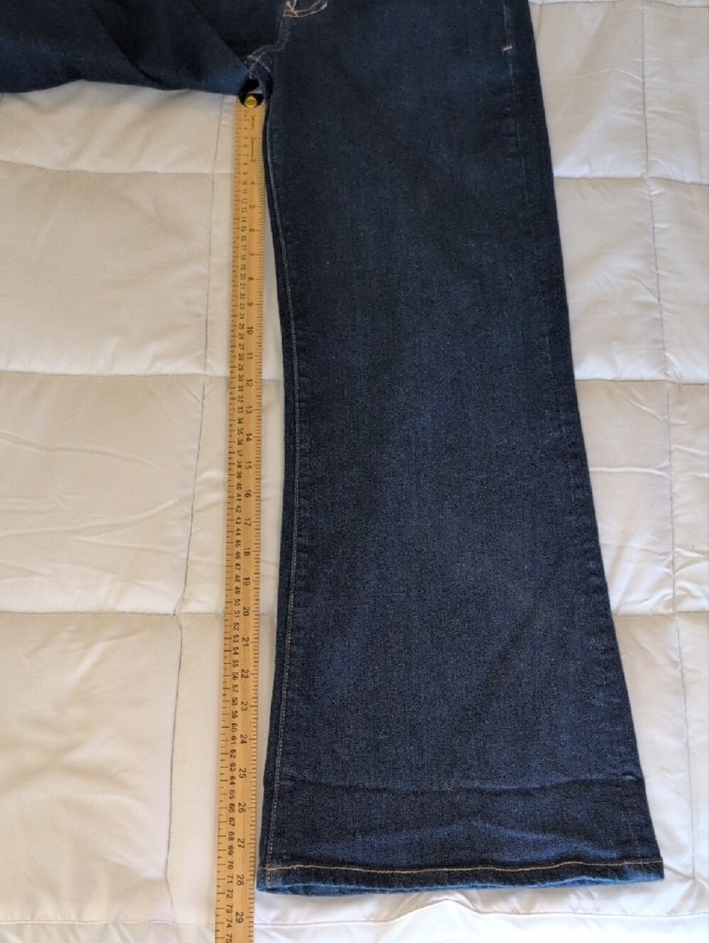 Dear John Dark Blue Wide-Leg Jeans - Picture 5 of 6